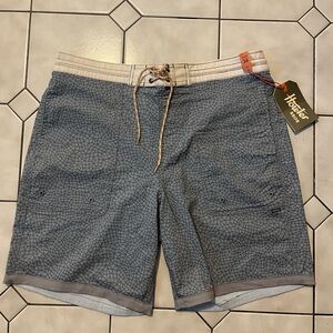 Howler Bros, Swim Trunks, 36, Sayulita Watershort, Shattered Glass Print